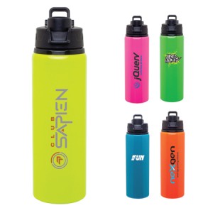 Neon-water-bottle-with-logo