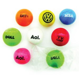 Custom-logo-gum-balls