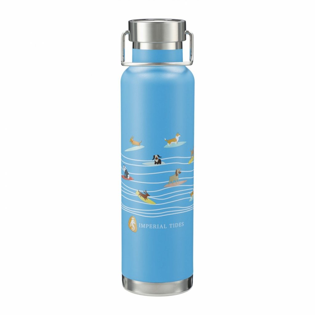 Thor Copper Vacuum Insulated 22oz Water Bottle - Process Blue
