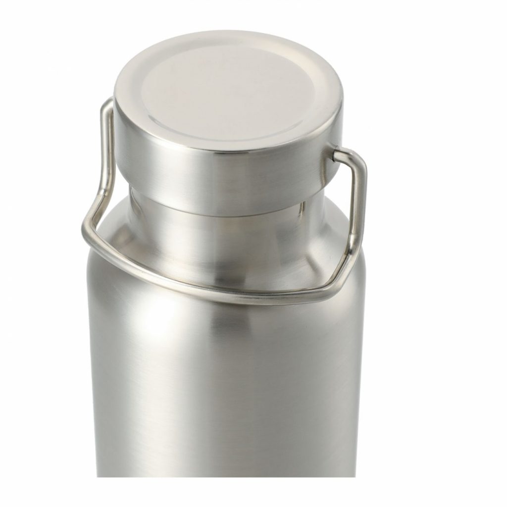 Thor Copper Vacuum Insulated 22oz Water Bottle - Silver