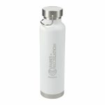Thor Copper Vacuum Insulated 22oz Water Bottle - White
