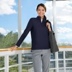 Devon & Jones CrownLux Performance Windsor Welded Quarter-Zip Ladies