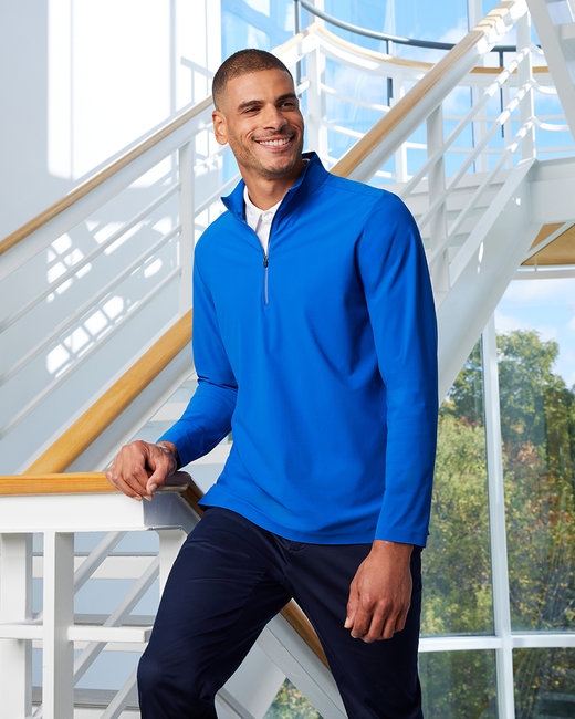 Devon & Jones CrownLux Performance Windsor Welded Quarter-Zip Men