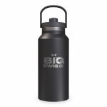 Big Swig Vacuum Insulated Powder Coated Bottle 42oz/1240ml - black