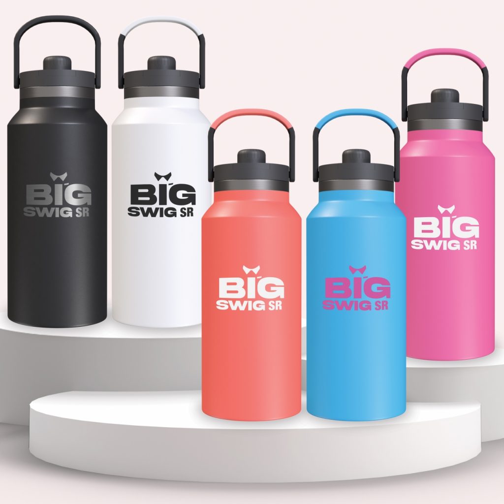 Big Swig Vacuum Insulated Powder Coated Bottle 42oz/1240ml
