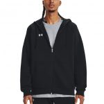 Under Armour Men's Rival Fleece Full-Zip Black