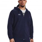 Under Armour Men's Rival Fleece Full-Zip Navy