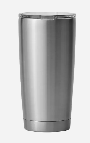 Custom Yeti Tumbler SILVER