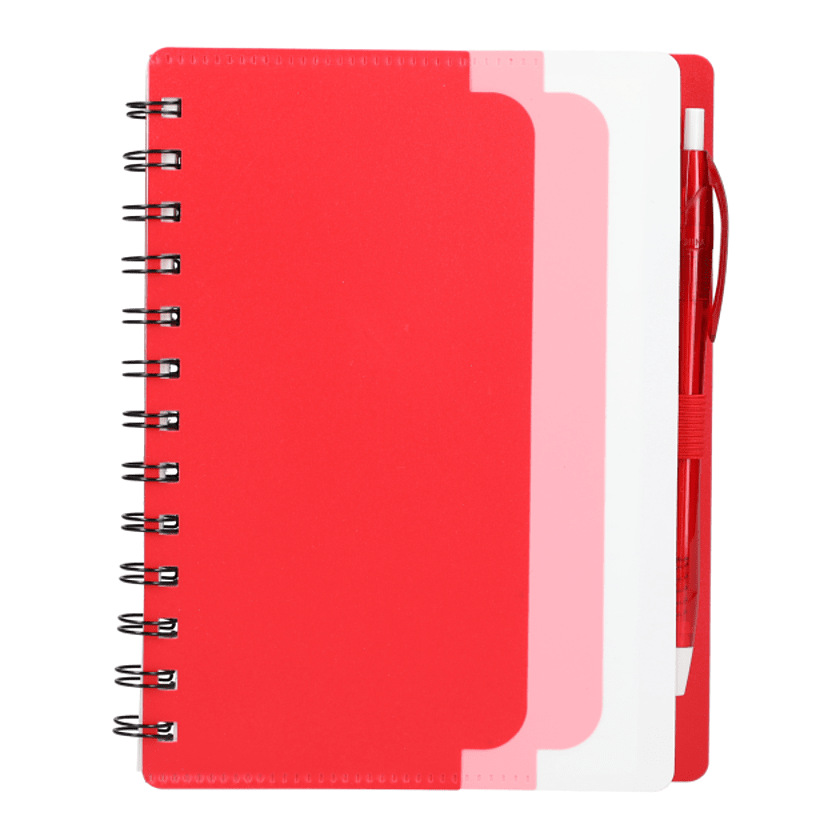 5-x-7-recycled-dual-pocket-spiral-notebook-w-pen-red