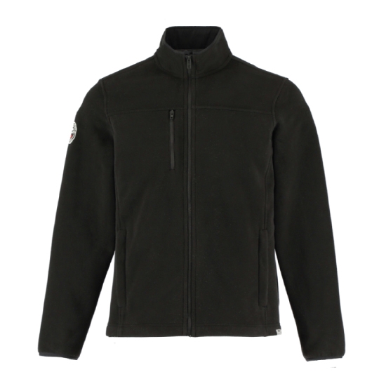 Roots-Westville-Eco-Fleece-Jacket-custom-logo-black