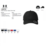 Under Armour Team Chino Hat Black Back Colours