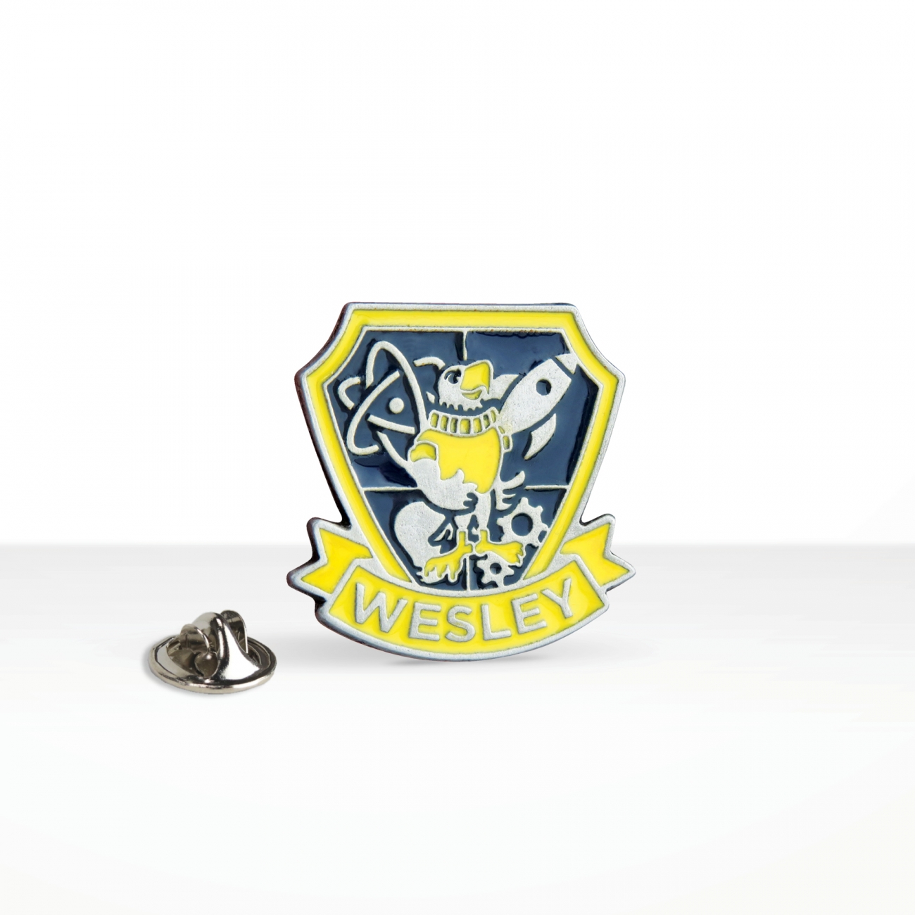 Custom Shape Soft Enamel Lapel Pin - Made in Canada
