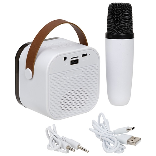 audition-wireless-karaoke-speaker-microphone-white-wires
