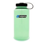nalgene cadet sustainable bottle 32oz green glow