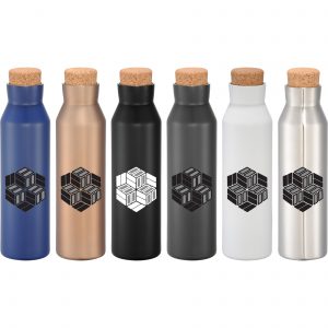Norse Copper Vacuum Insulated Bottle with Cork Top